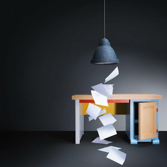 Image 1 of Moooi Salago Lampe dunkelblau