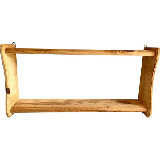 Vintage-Regal mit doppelten Holzböden