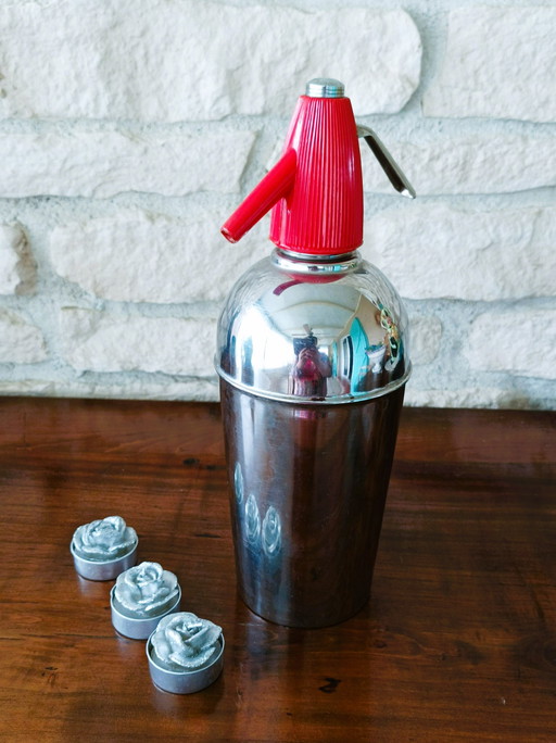 Siphon Antik Farbe Silber