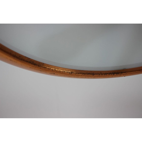 Image 1 of Vintage Bauhaus Metall Pendelleuchte Funktionalismus UFO von Josef Hurka für Napako, Tschechoslowakei 1940