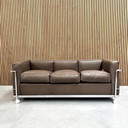 Cassina LC2 Sofa - Le Corbusier Leder Mocca