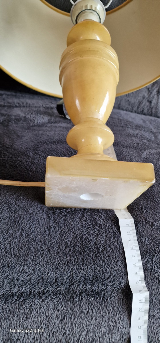 Image 1 of Vintage Onyx Tischlampe