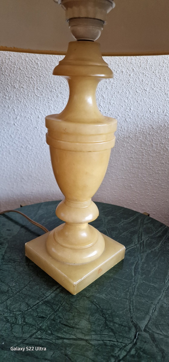 Image 1 of Vintage Onyx Tischlampe