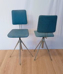 Hailo Zwei Bürostühle aus den 50er Jahren