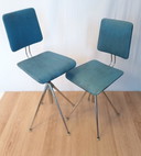 Hailo Zwei Bürostühle aus den 50er Jahren