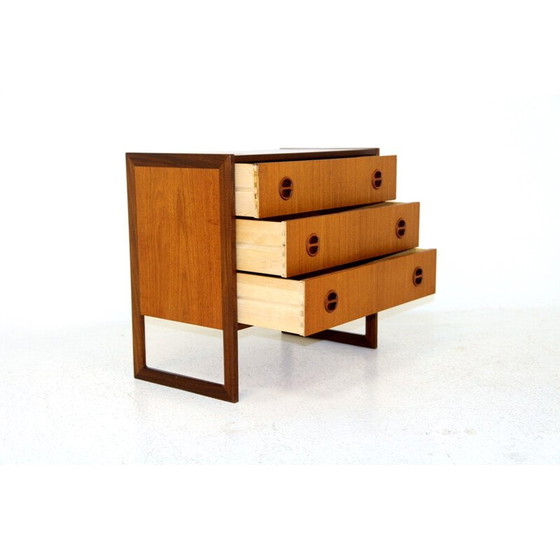 Image 1 of Domino Vintage-Kommode aus Teakholz, 1960
