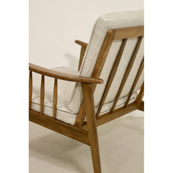 Image 1 of Skandinavischer Vintage-Sessel aus Buchenholz, 1960