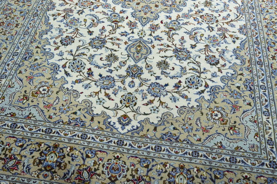 Image 1 of Handgeknüpfter Keshan Kork Orientteppich – 347 X 252 Cm