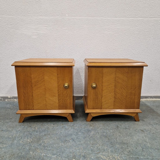 1950s 2 Vintage Nachttische