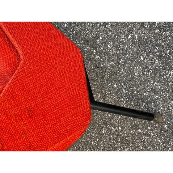 Image 1 of Roter Vintage-Sessel von Pierre Guariche, 1958