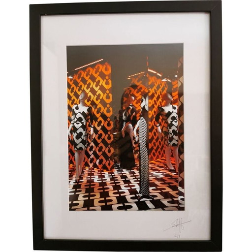 Vintage-Fotografie "variable Geometrie" von Sylvain Ruffier