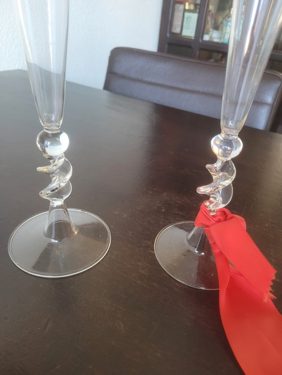 Image 1 of Satz neue Champagnergläser 42 cm hoch