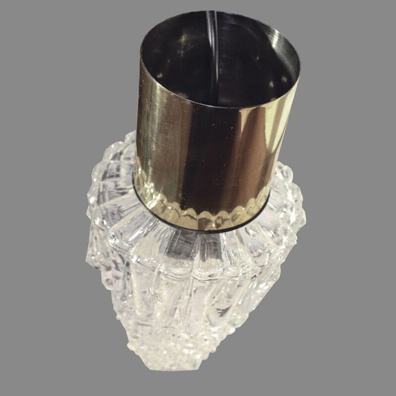 Image 1 of Vintage-Pendelleuchte aus Blasenglas von Helena Tynell für Glashütte Limburg, Deutschland 1960er Jahre