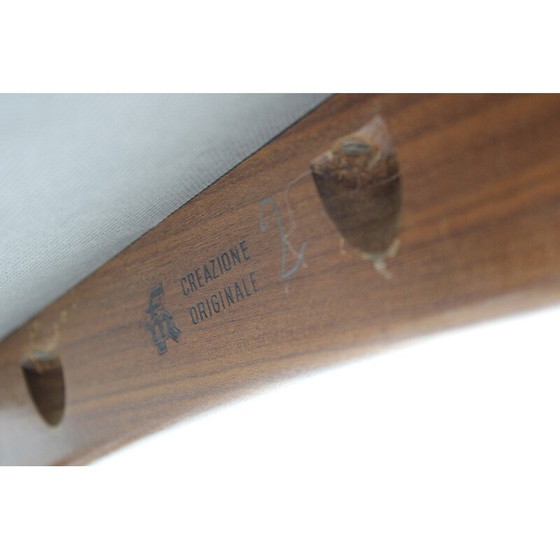 Image 1 of Satz von 4 Esszimmerstühlen aus Mahagoni, Italien 1960