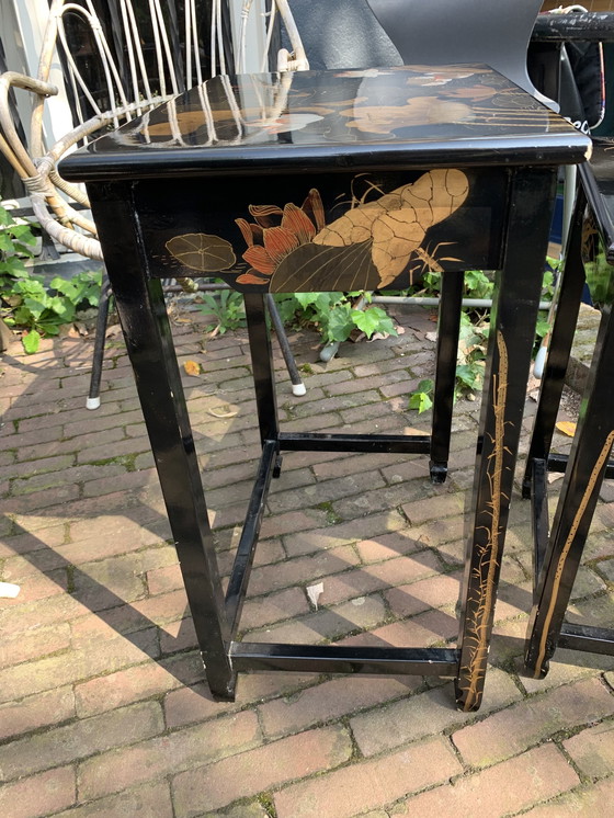 Image 1 of Antike japanische Lacktische