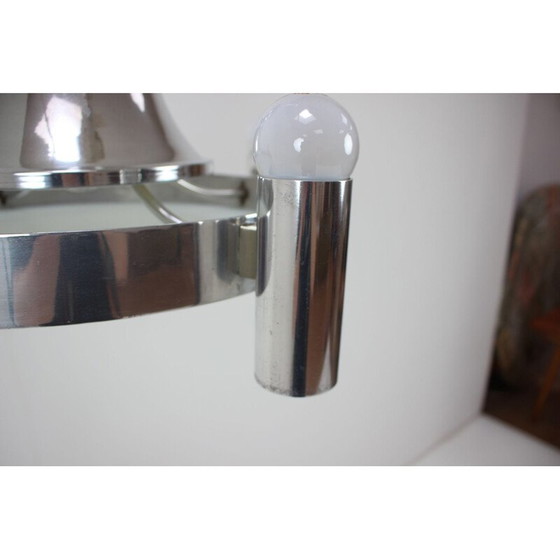 Image 1 of Vintage-Kronleuchter aus Metall und Glas, Tschechoslowakei 1940