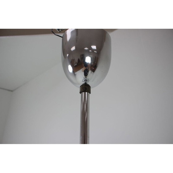 Image 1 of Vintage-Kronleuchter aus Metall und Glas, Tschechoslowakei 1940