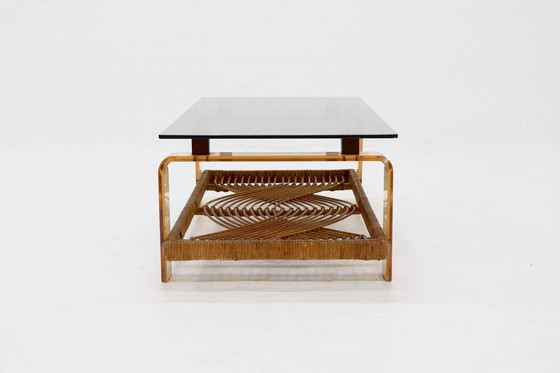 Image 1 of Vintage zweistöckiger Couchtisch