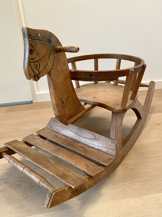 Image 1 of Schaukelpferd aus Holz