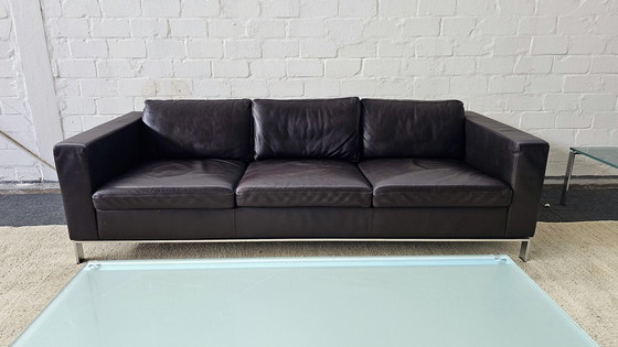 Image 1 of Walter Knoll Sitzgruppe Garnitur Sofa Sessel Ledersofa 