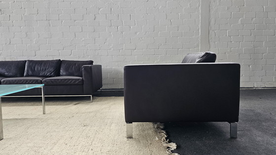 Image 1 of Walter Knoll Sitzgruppe Garnitur Sofa Sessel Ledersofa 