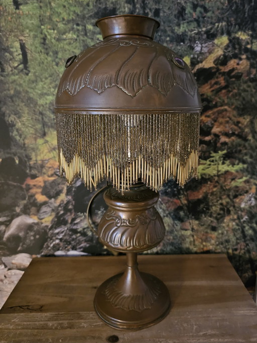 Antike Art Deco Lampe