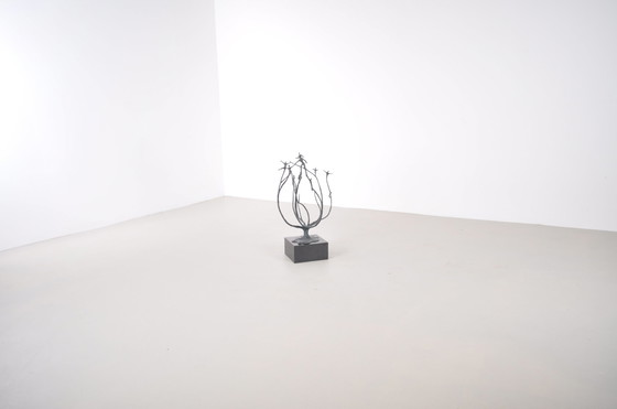 Image 1 of Bronzeskulptur auf Sockel 'Together'