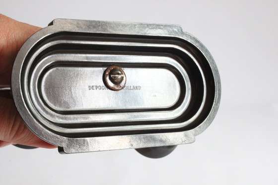 Image 1 of Röhrenförmiger Art-déco-Kandelaber, Niederlande 1930er Jahre