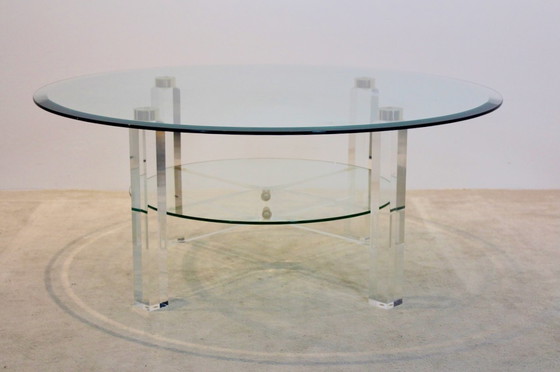 Image 1 of Belgischer Couchtisch aus Plexiglas
