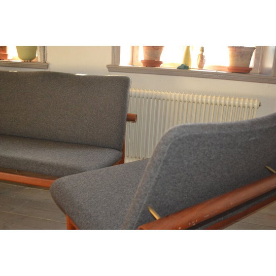 Image 1 of Vintage Paar 2 Sofas Modell 137 von Finn Juhl für France & Søn - 1950s