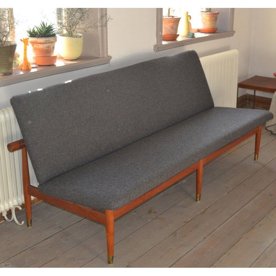 Image 1 of Vintage Paar 2 Sofas Modell 137 von Finn Juhl für France & Søn - 1950s