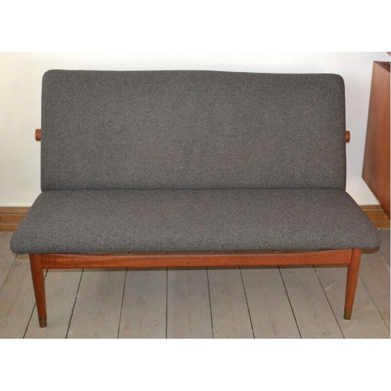Image 1 of Vintage Paar 2 Sofas Modell 137 von Finn Juhl für France & Søn - 1950s