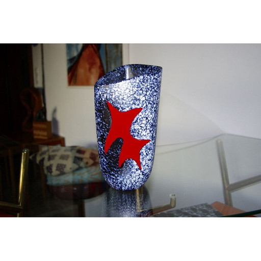 Vintage Keramikvase von elchinger, 1950