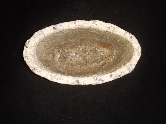 Image 1 of Ptmd Blumentopf, Oval, Zement, Beige & Grau