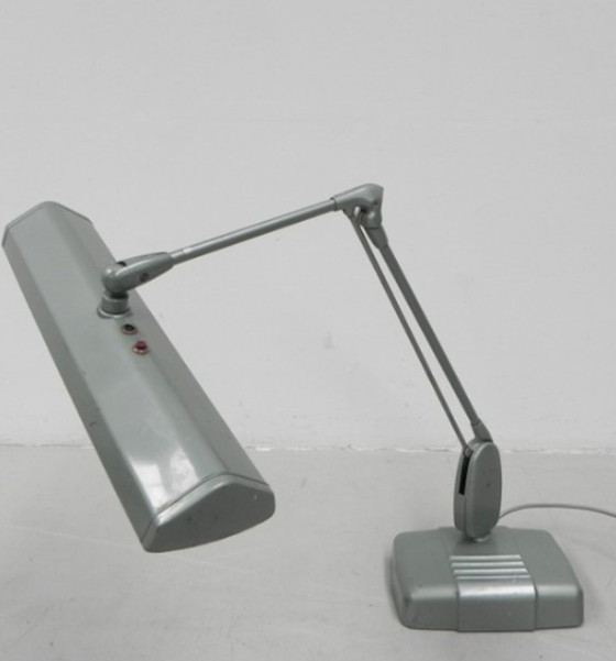 Image 1 of Dazor Schreibtischlampe mit schwebender Halterung, Modell 2324