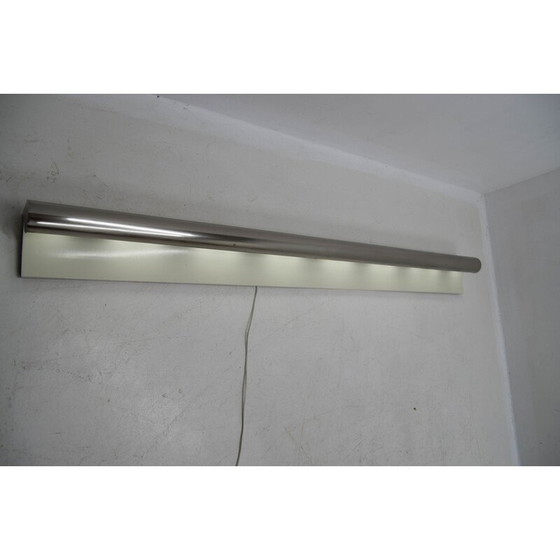 Image 1 of Vintage Wandleuchte in Nickel Bauhaus, 1930