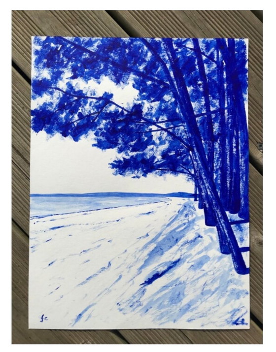 Image 1 of Cap Coz. Acryl Von Frédéric Cadiou