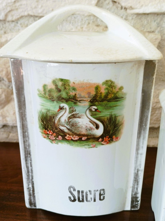 Image 1 of Gewürzgläser 50er Jahre