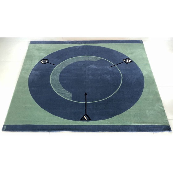 Image 1 of Vintage-Teppich aus Wolle "Less is more" von Christian Duc für Toulemonde Bochart, Frankreich 1980