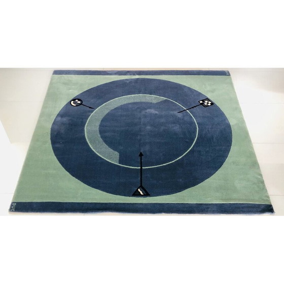 Image 1 of Vintage-Teppich aus Wolle "Less is more" von Christian Duc für Toulemonde Bochart, Frankreich 1980