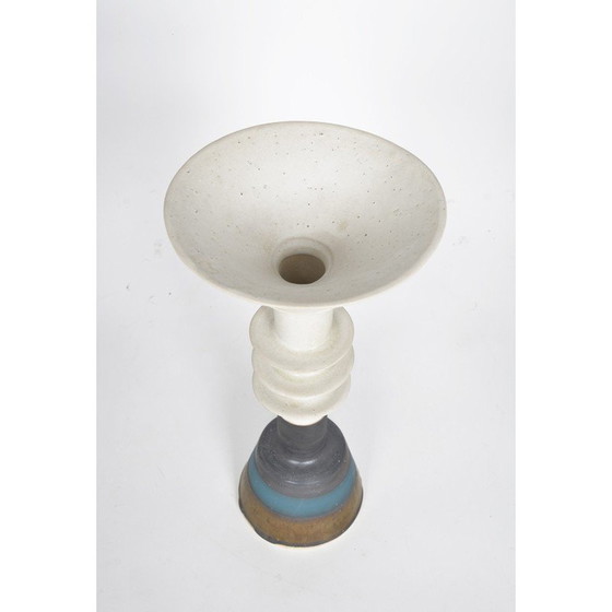 Image 1 of Vintage Steingut "Pagode Topf" Keramik von Alan Ashpool, England 1970er Jahre