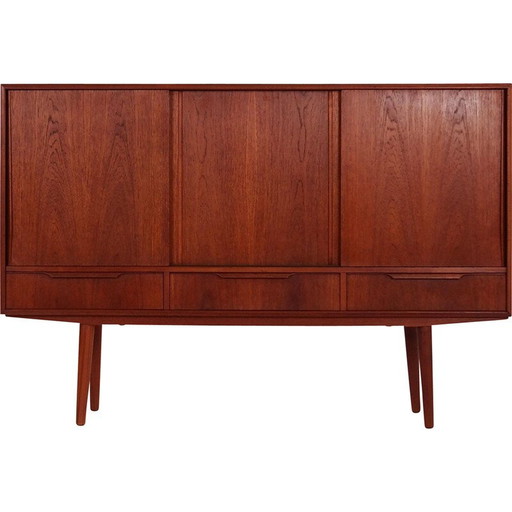 Skandinavisches Vintage-Highboard aus Teakholz, 1970