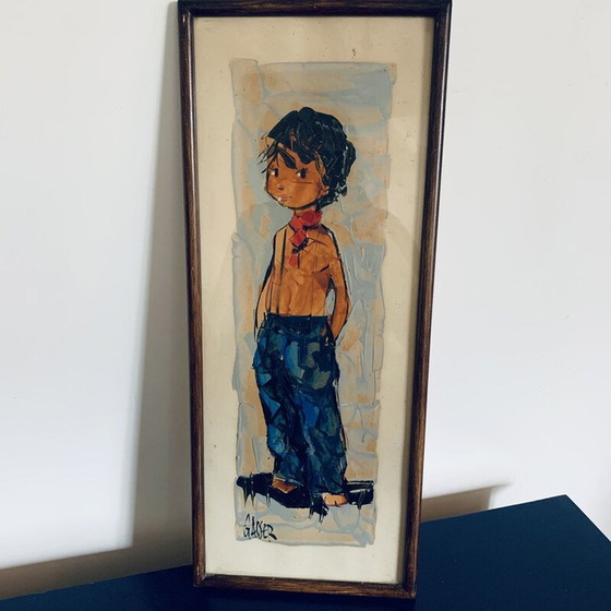 Image 1 of Vintage-Messerbild von Léon Gasser