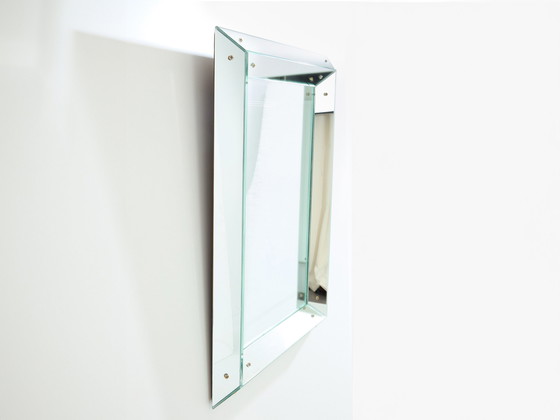 Image 1 of Jacques Adnet Großer Art Deco Parclose-Spiegel 1947