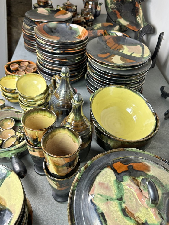 Image 1 of Tafelservice André Chaudemanche 1960 (131 Teile)