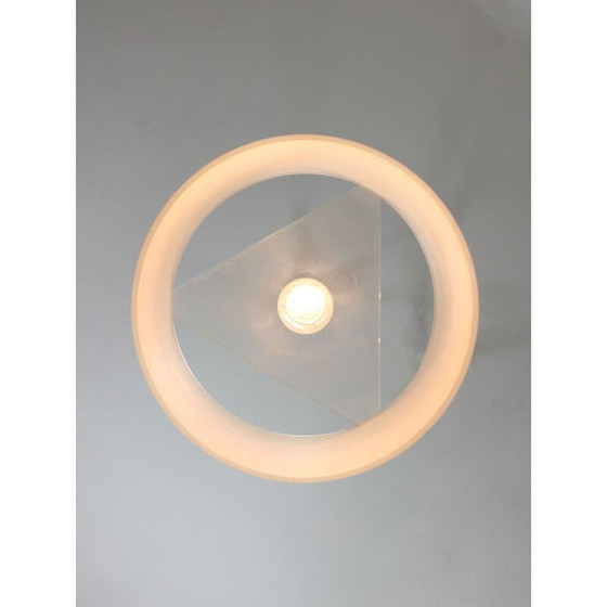 Image 1 of Italienische Vintage-Plexiglas-Pendelleuchte, 1980er Jahre