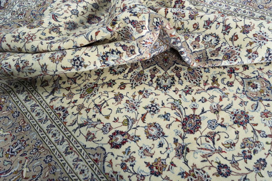 Image 1 of Handgeknüpfter Kashan Kork Orientteppich – 396 X 294 Cm