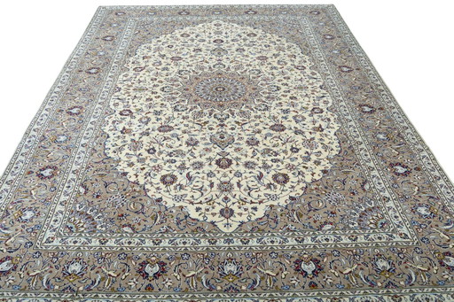 Handgeknüpfter Kashan Kork Orientteppich – 396 X 294 Cm