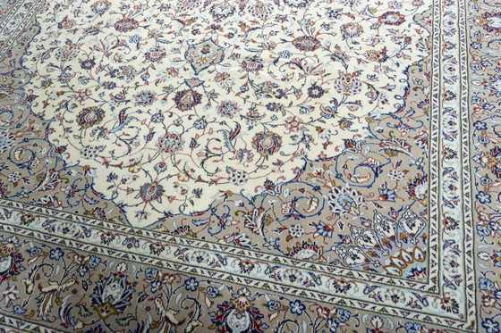 Image 1 of Handgeknüpfter Kashan Kork Orientteppich – 396 X 294 Cm