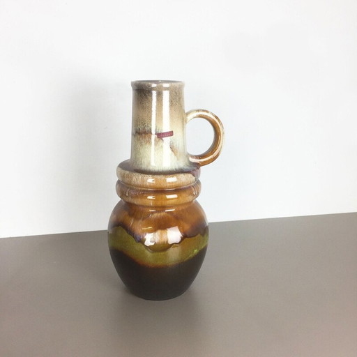 Vintage Keramikvase von Scheurich, Deutschland 1970